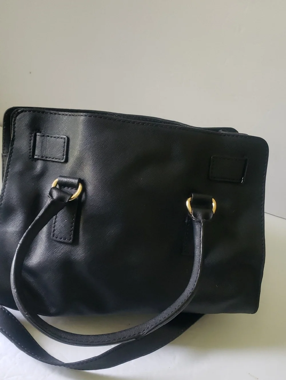 Michael Michael Kors Black Satchel Shoulder Bag